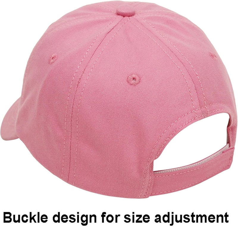 Beieverluck 4 Pieces Toddler Baseball Hat Kid Baseball Cap Washed Cotton Adjustable Caps Hats for Boys Girls - Image 3